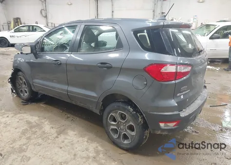 2020 Ford Ecosport S from USA, damaged, VIN MAJ6S3FLXLC394607